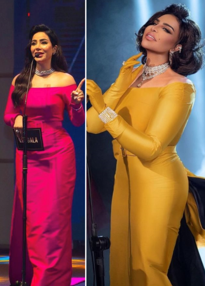 فستان مارلين مونرو يجمع أحلام ولجين عمران أيهما بدت أجمل؟