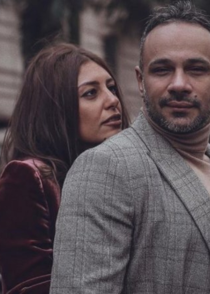 محمد عطية وميرنا الهلباوي