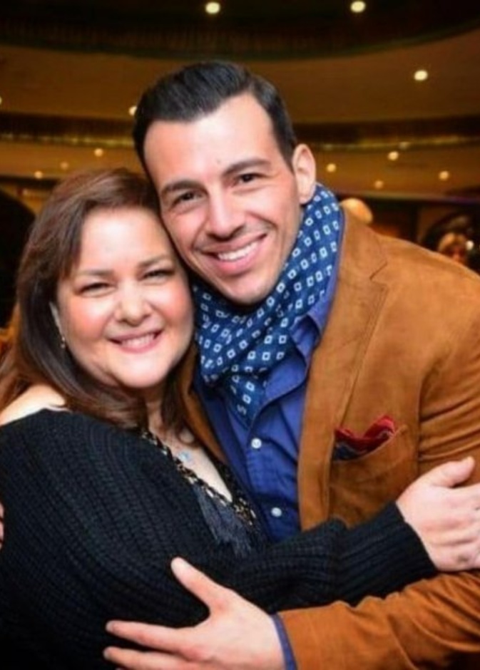 دلال عبدالعزيز ورامي رضوان