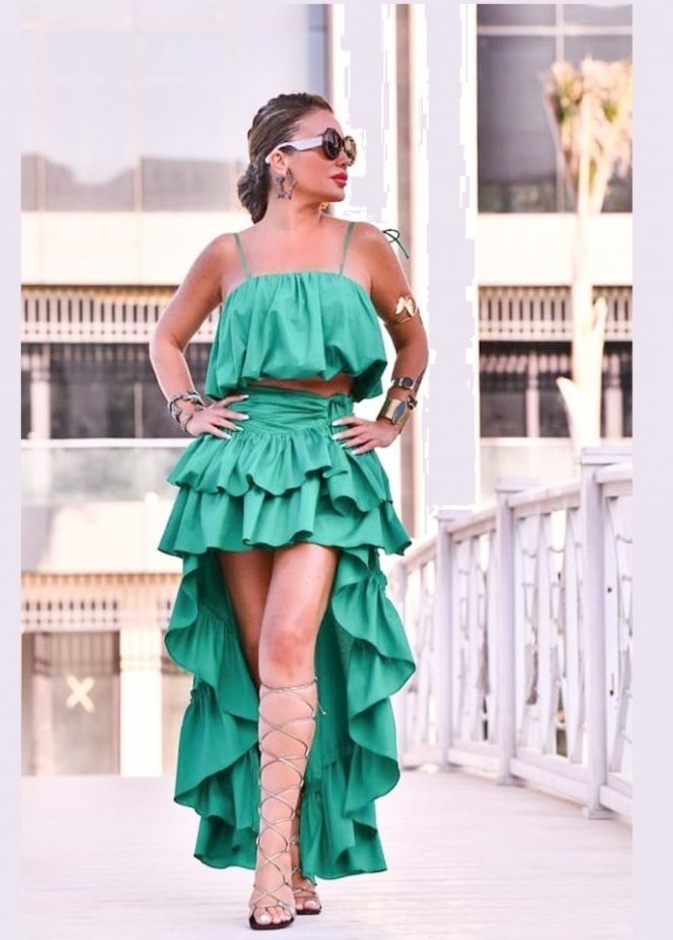 النجمة نيكول سابا - صورة من حسابها على انستغرام