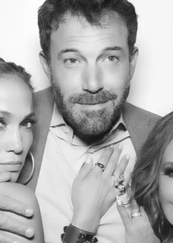 جينيفر لوبيز و بن أفليك وليا ريميني - الصورة من حساب ليا ريميني على انستجرام