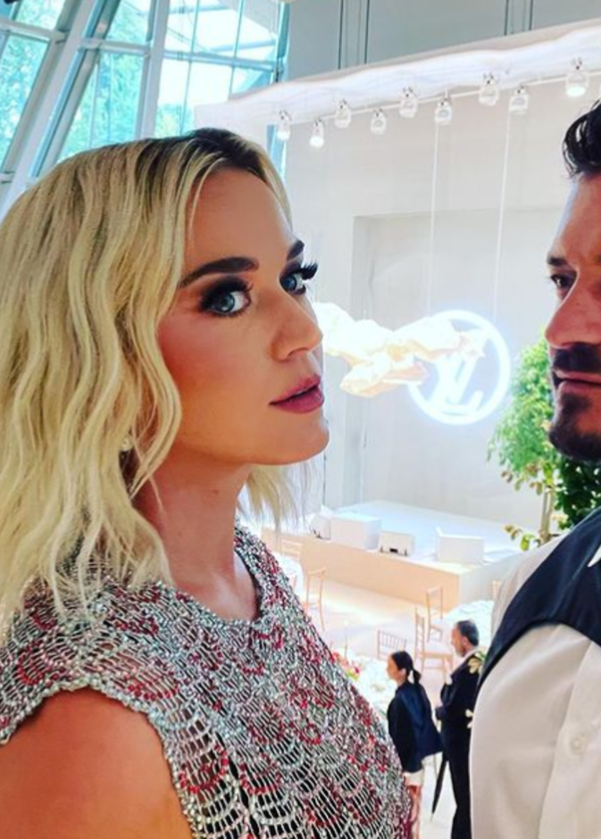 أورلاندو بلوم و كاتي بيري - الصورة من حساب أورلاندو بلوم على انستجرام