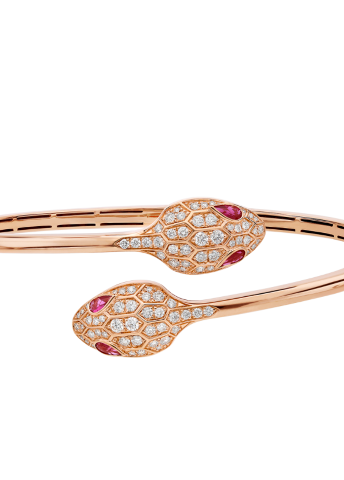  اساور ذهب مفتوحة من دار بولغاري Bvlgari