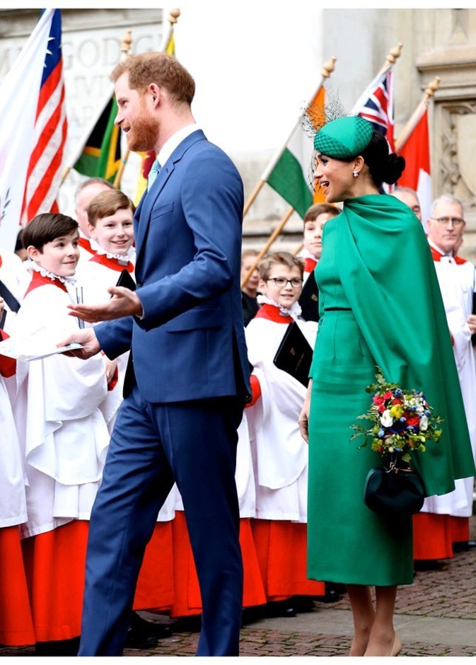 ليدي كيتي سبنسر حضرت حفل زفاف هاري وميغان