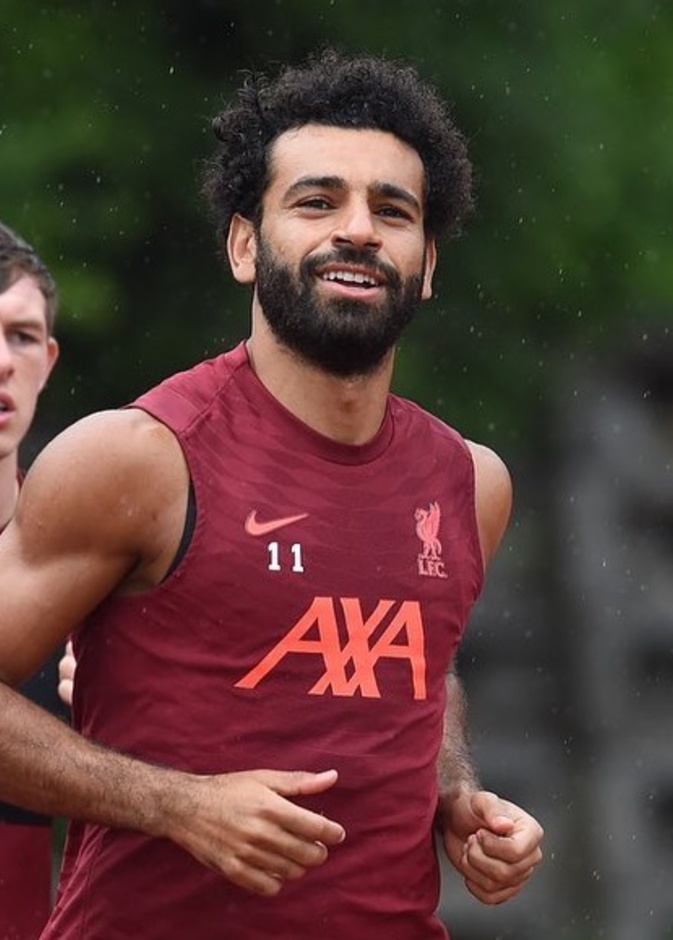 صورة من الحساب الرسمي لمحمد صلاح بانستجرام