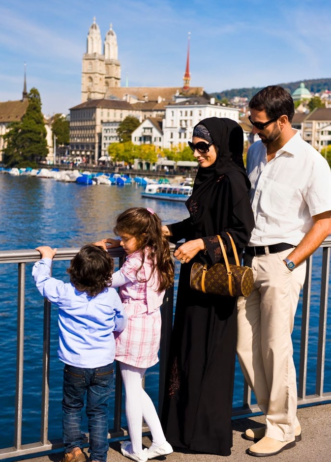 شوارع زيوريخ الفخمة 