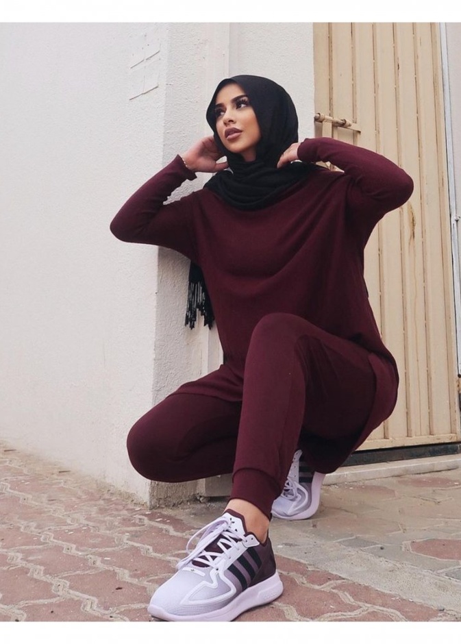  ازياء رياضية للمحجبات على طريقة الفاشينيستا سهى