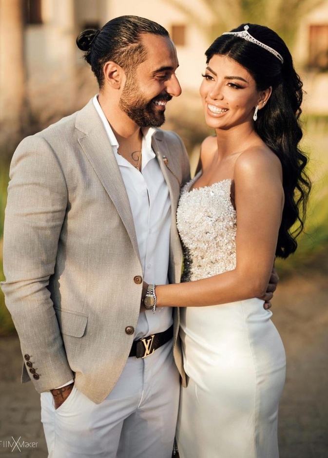 كارولين عزمي خلال حفل الخطوبة- الصورة من انستغرام الفنانة