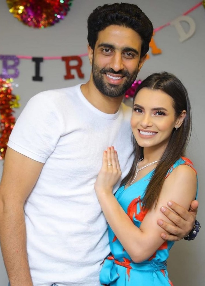 كارمن سليمان وزوجها