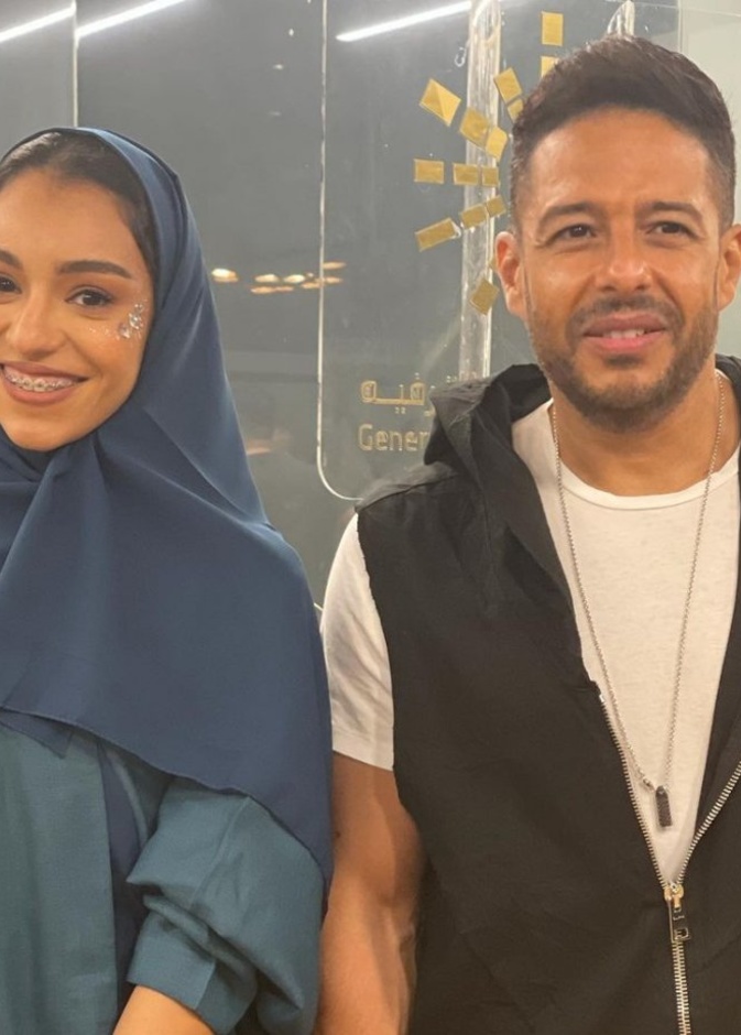 محمد حماقي مع زينة عماد