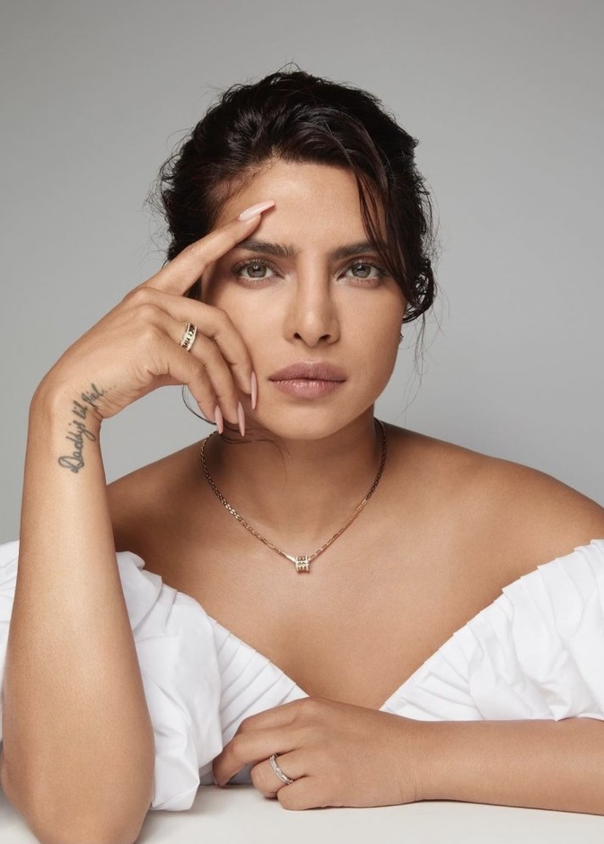 بريانكا شوبرا تنضم إلى عائلة بولغري كسفيرة عالمية للدار - صورة من انستغرام