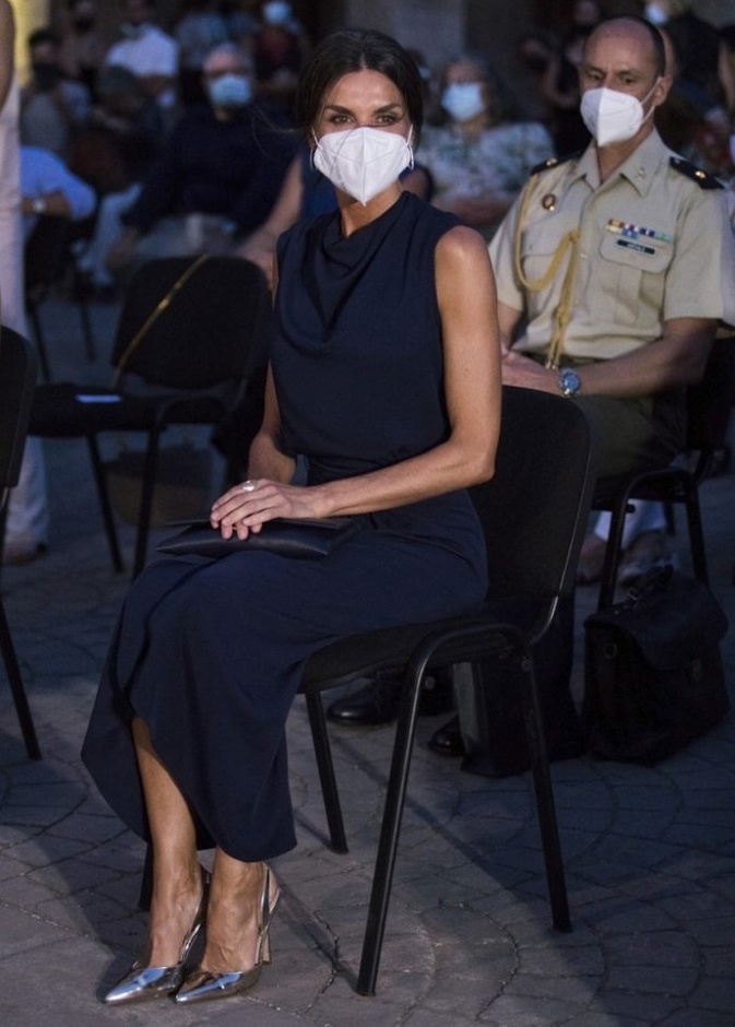 إطلالة الملكة ليتيزيا في ختام مهرجان أتلانتيدا مايوركا السينمائي 2021