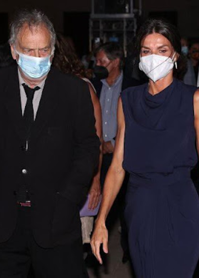 الملكة ليتيزيا في ختام حفل مهرجان أتلانتيدا مايوركا السينمائي 2021