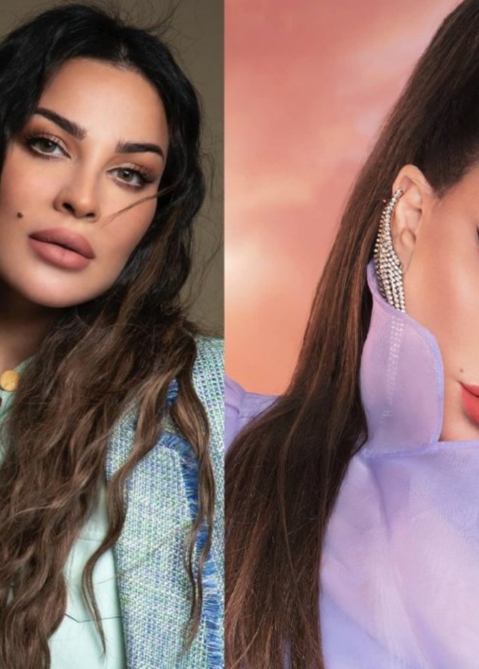 هيفاء وهبي ونادين نجيم