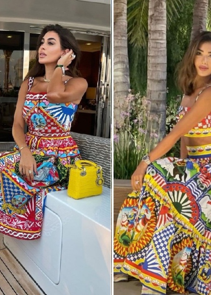 صورة من حساب جيسيكا عازار وياسمين صبري على انستقرام