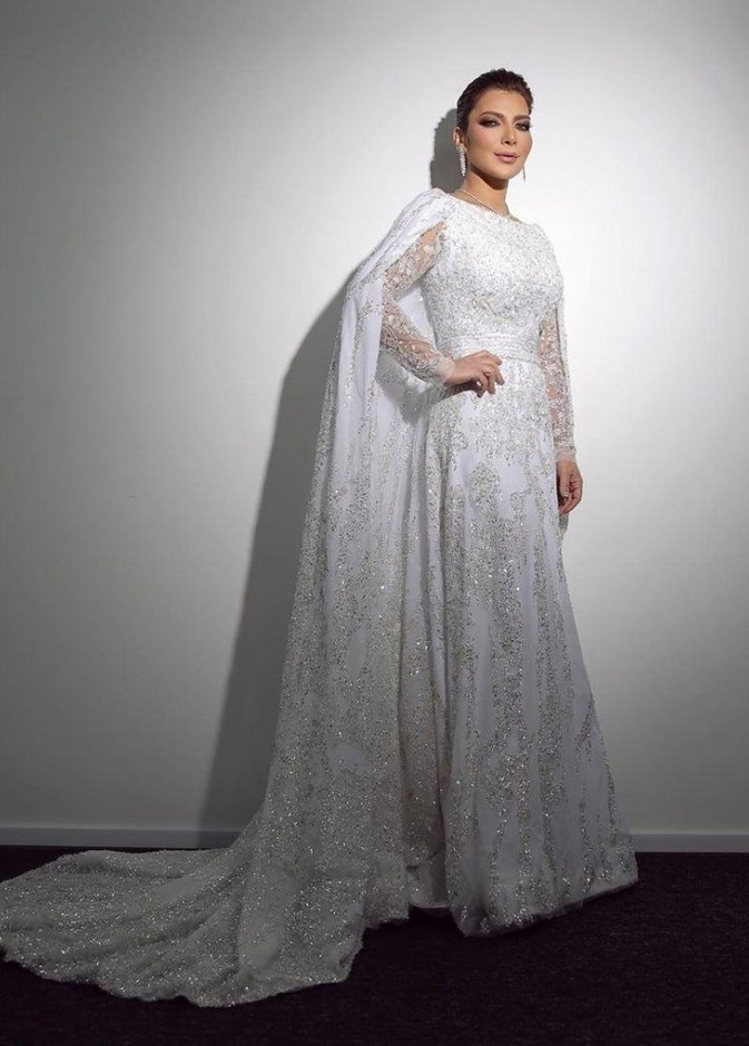  فساتين زفاف بصيحة الكاب @assala