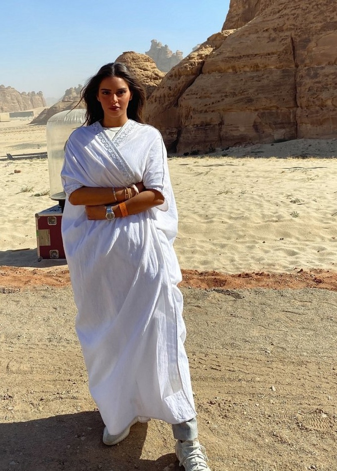 رائدة الأعمال ومصممة الأزياء السعودية رشا الرفاعي 