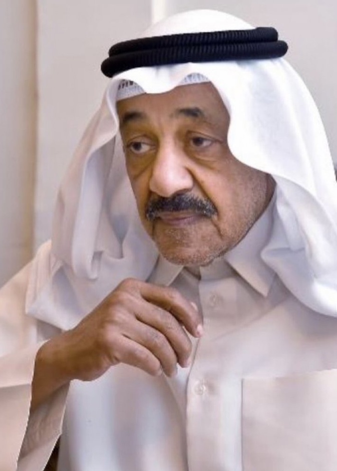 صورة عب الإمام عبد الله من حساب نجله جاسم بتويتر