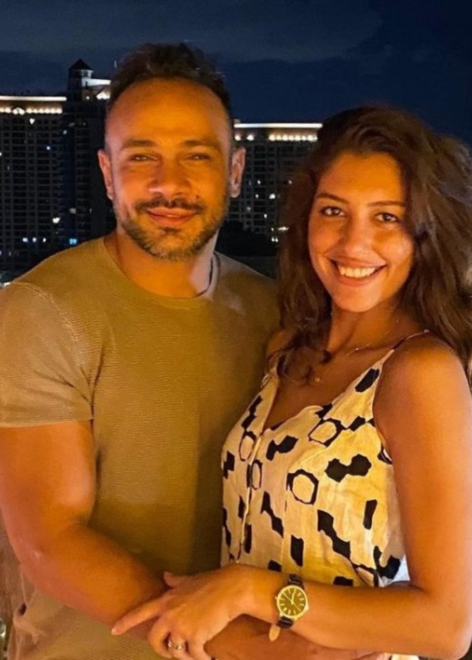 محمد عطية وميرنا الهلباوي