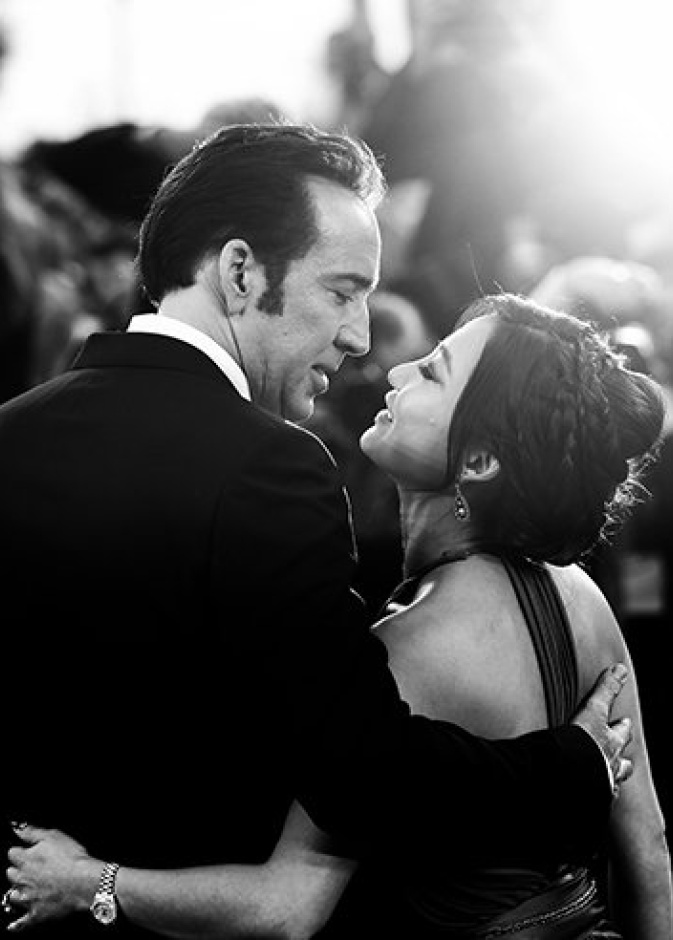  نيكولاس كيج Nicolas Cage وأليس كيم Alice Kim