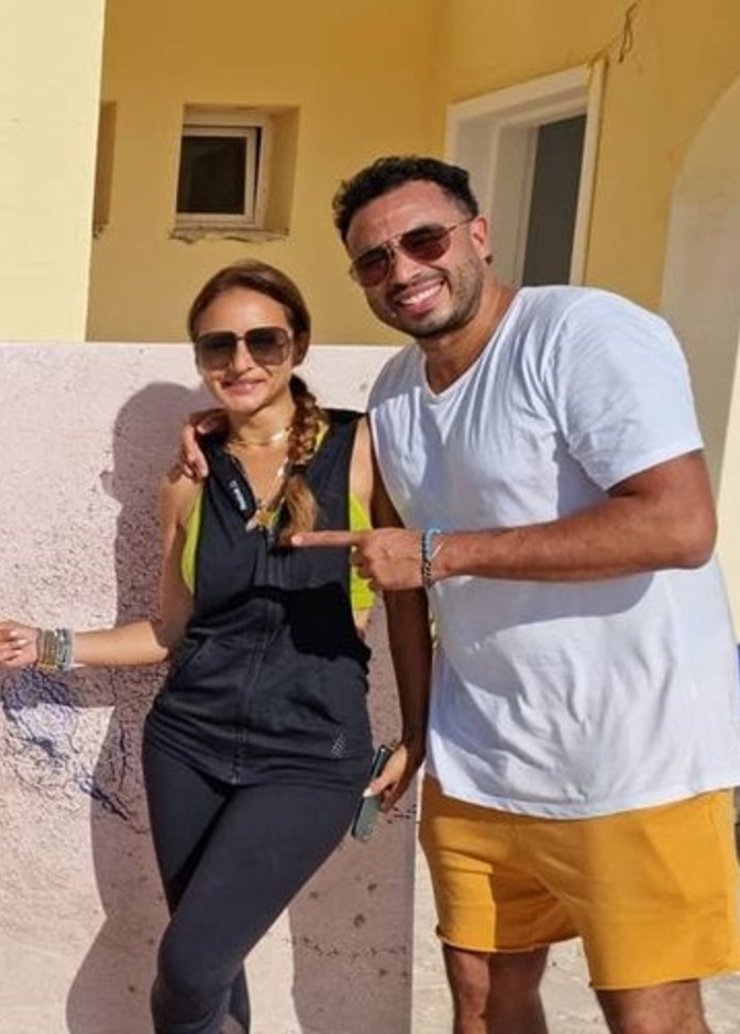 نيللي كريم وهشام عاشور