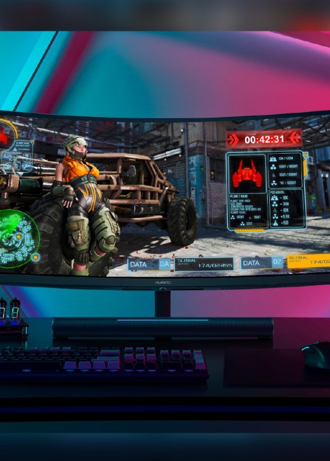 صُممت لعشاق الألعاب: شاشة HUAWEI MateView GT تجربة مثالية