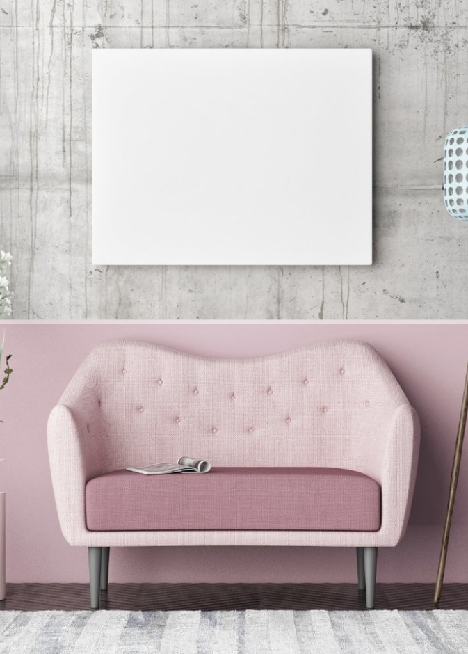  جمال الوردي الباستيل لديكور غرفة معيشة فينتاج