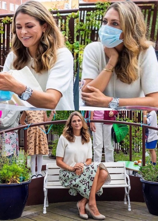 الأميرة مادلين تزور مستشفى أستريد ليندغرين للأطفال