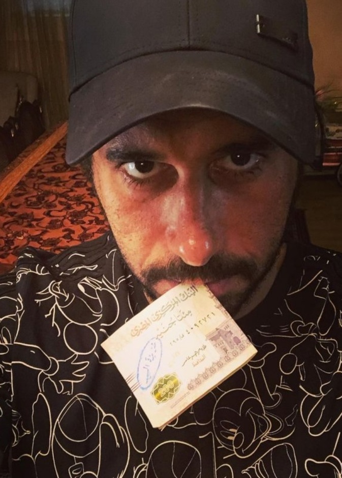 أحمد السعدني-الصورة من حساب الفنان أحمد السعدني على انستجرام