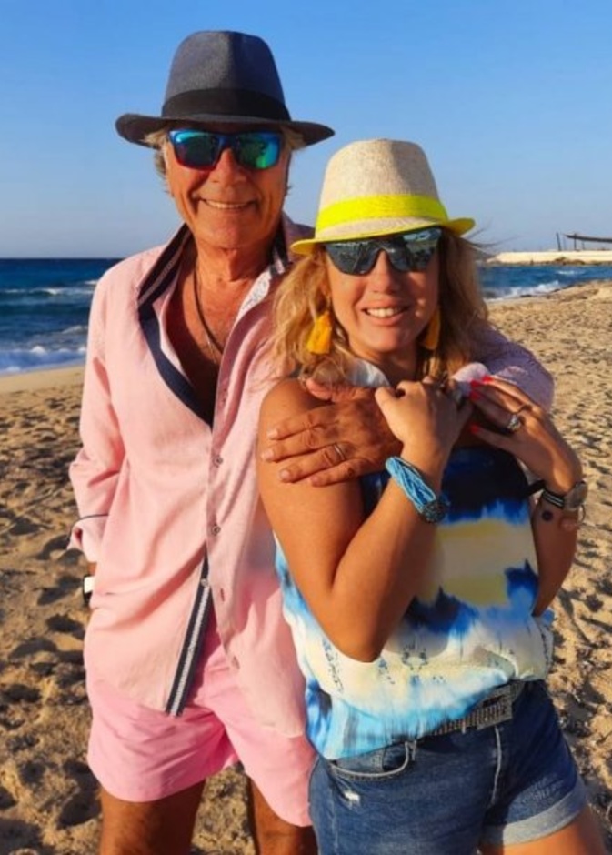 مصطفى فهمي وزوجته