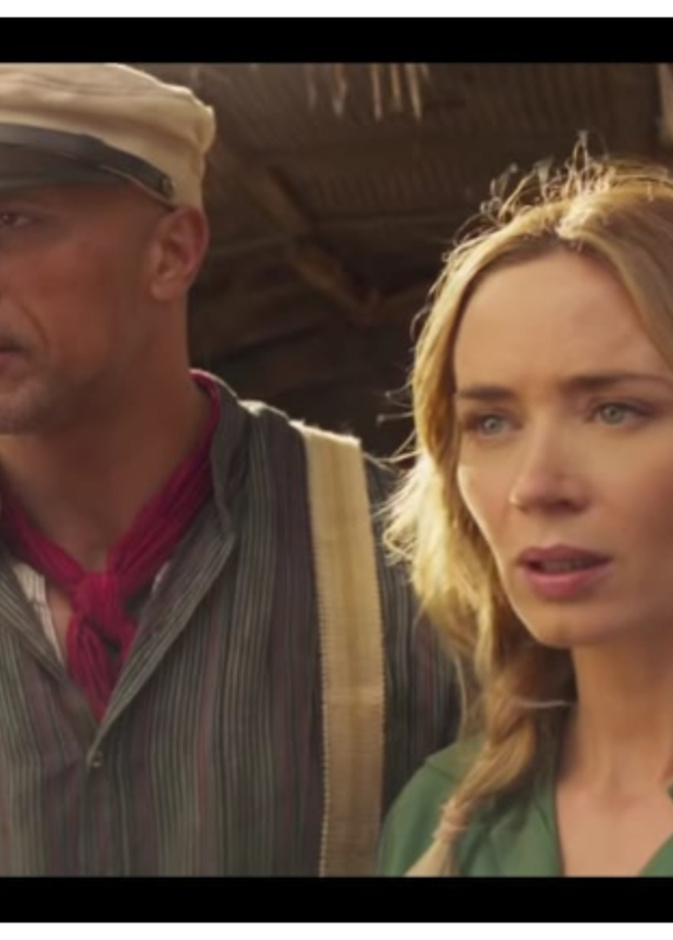 ايميلي بلانت وذا روك من الفيلم 