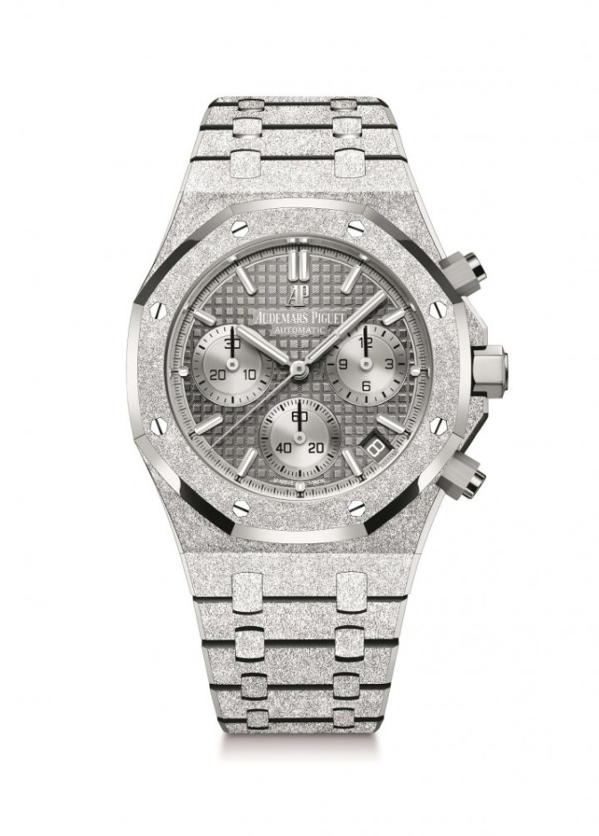 ساعة Royal Oak Frosted Gold Selfwinding Chronograph من Audemars Piguet
