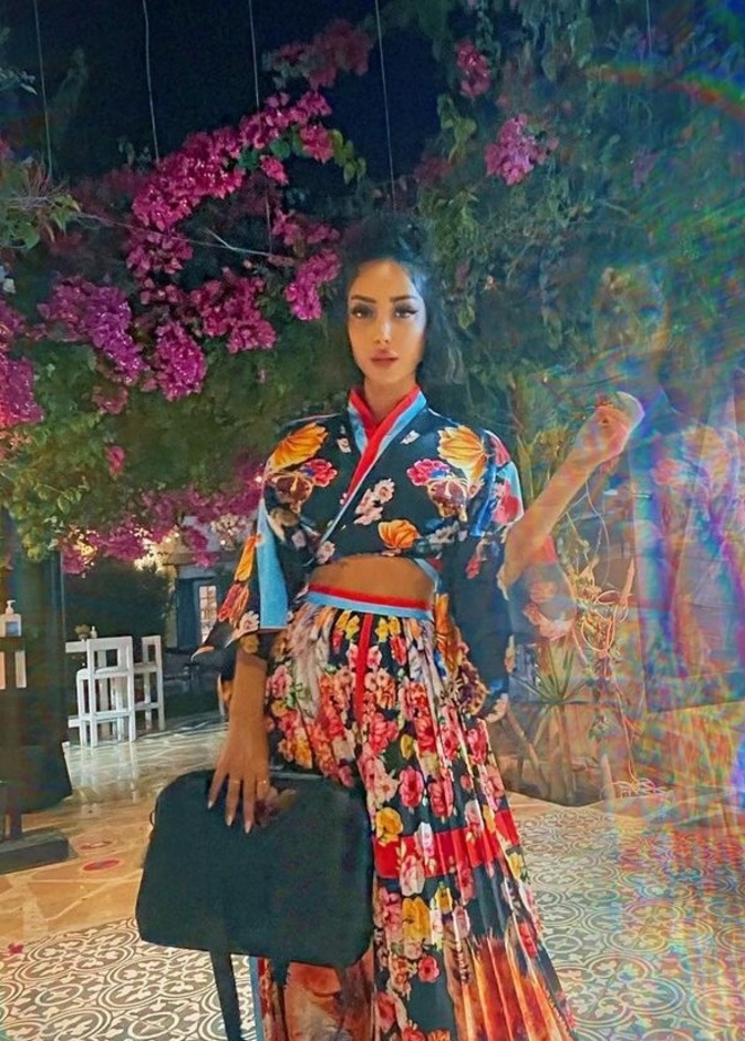 بسمة بوسيل بالكيمونو الياباني