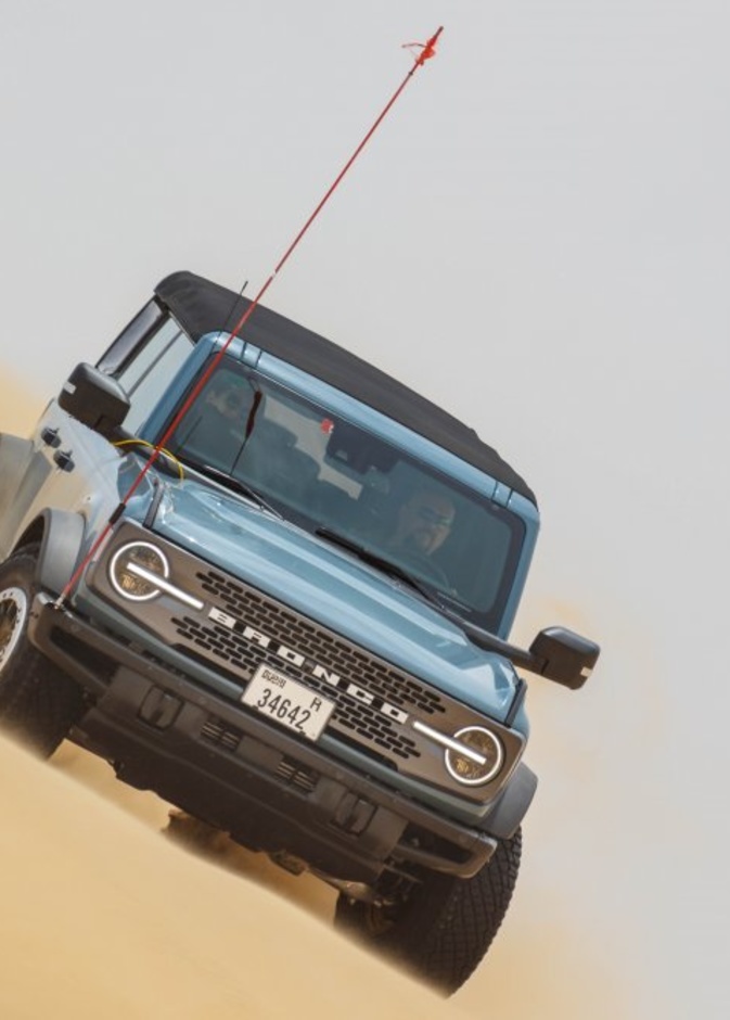 فورد تزود برونكو بأجهزة استشعار حرارية لمراقبة درجات الحرارة