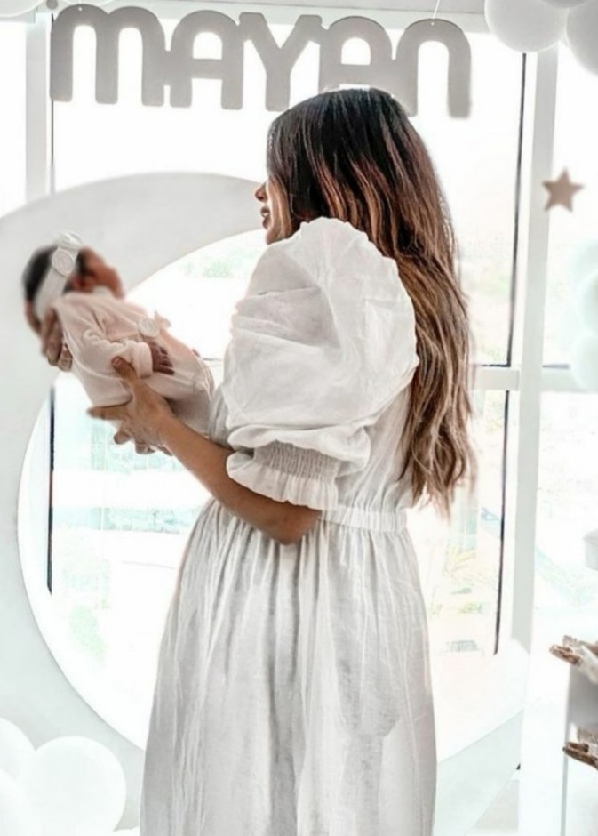 بعد ولادتها أجمل اطلالات سارة بصراوي أثناء الحمل 