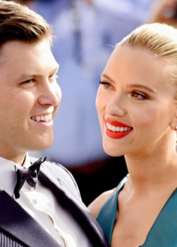 سكارليت جوهانسون وكولن جوست _ الصورة من حساب برنامج ET على إنستجرام