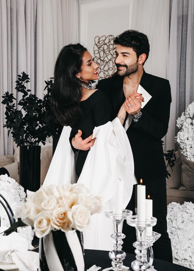 فرح الهادي وعقيل الرئيسي- انستغرام الفنانة