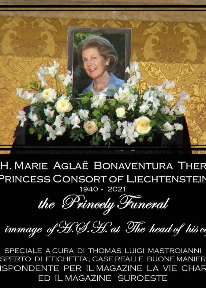 ليختنشتاين تودع الأميرة ماري في جنازة مؤثرة