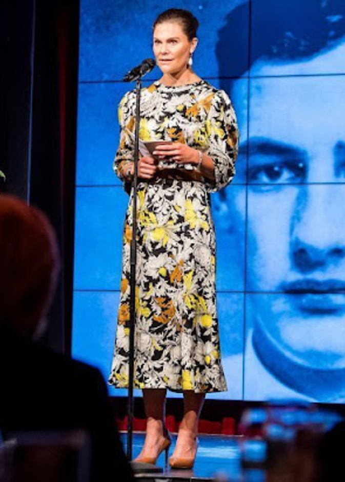 الأميرة فيكتوريا تحضر حفل تسليم جائزة راؤول والنبرغ