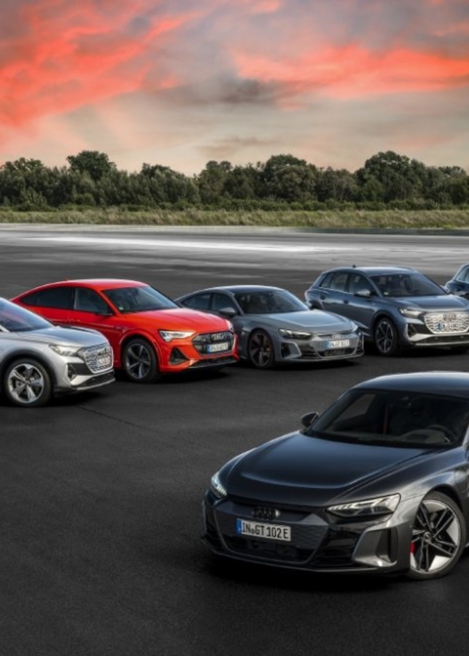 أودي تحول جميع سياراتها الجديدة إلى سيارات كهربائية
