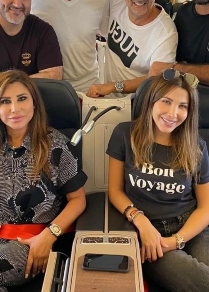 نانسي عجرم ونجوى كرم