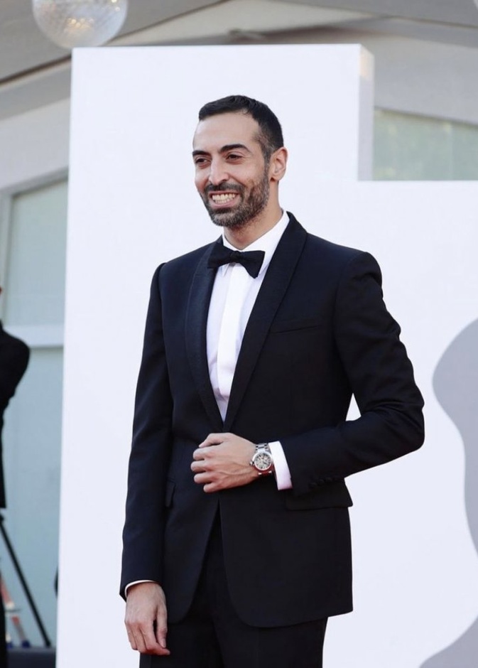 محمد التركي يتألق بإطلالة رائعة في مهرجان البندقية السينمائي الدولي - المصدر حساب انستقرام محمد التركي