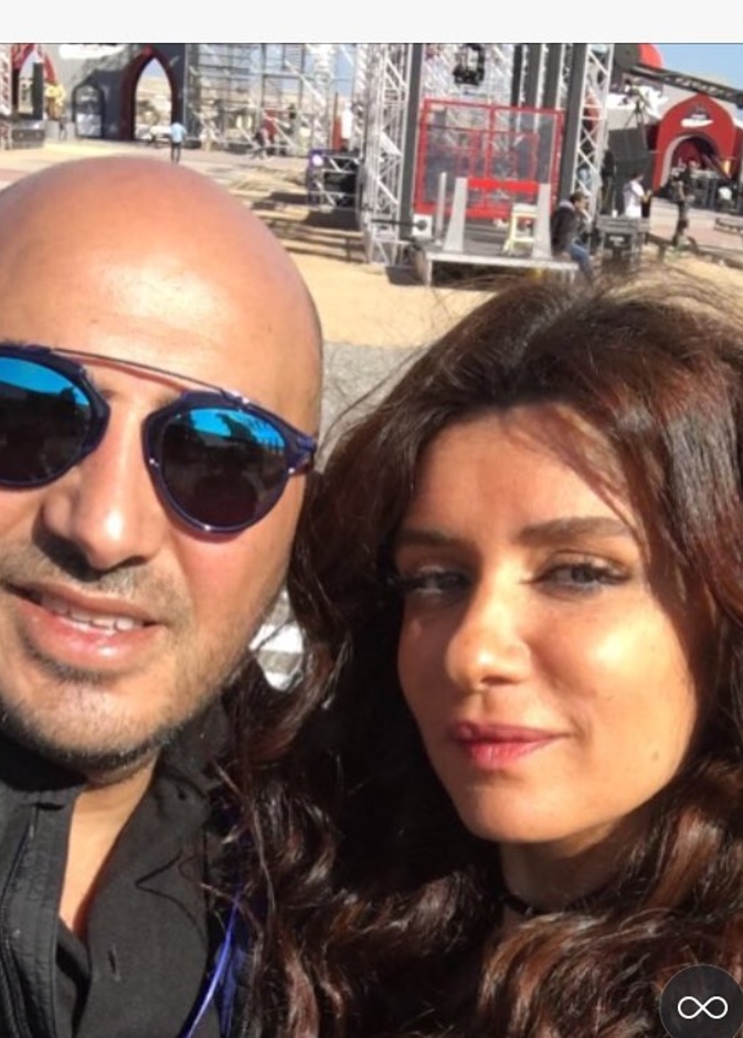 غادة عادل ومجدي الهواري- انستغرام عادل