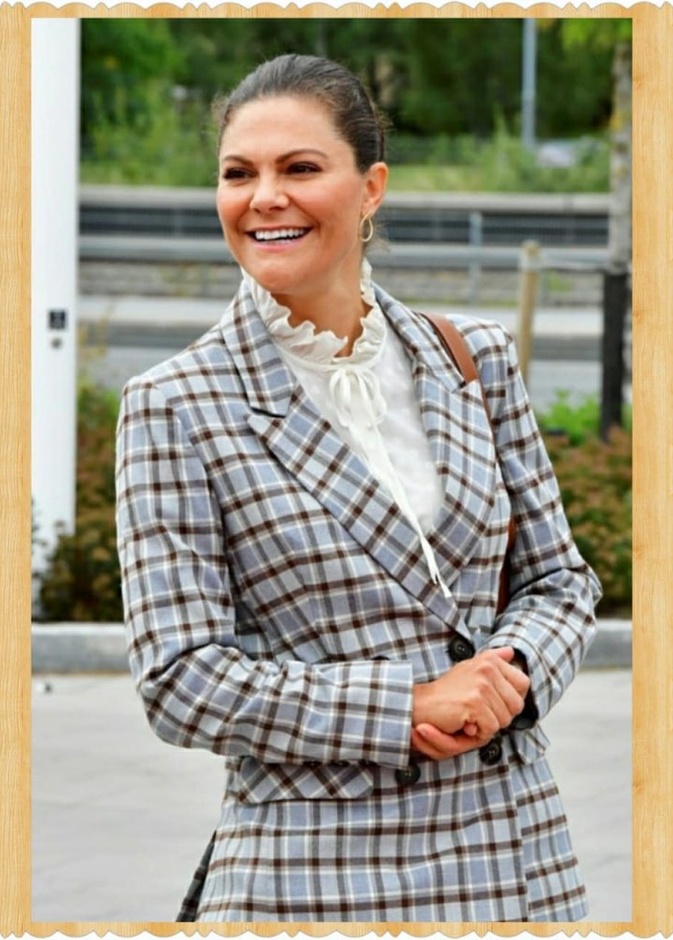 الأميرة فيكتوريا تزور مقاطعة فاستربوتن بمفردها بعد إصابة زوجها بنزلة برد