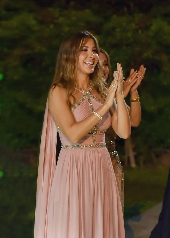 نانسي عجرم في زفاف شقيقها 