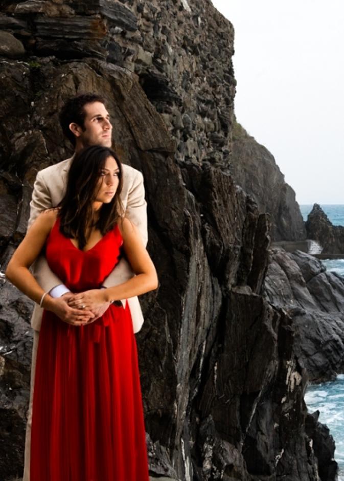 منظر ليلي لكل من مانارولا   و ريوماجيوري