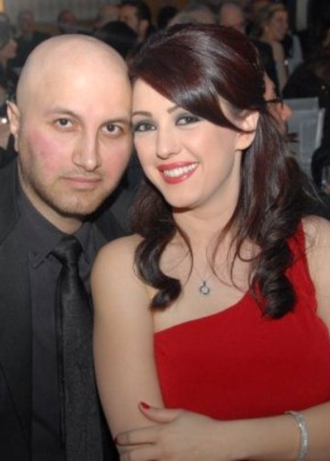 كندة علوش وزوجها