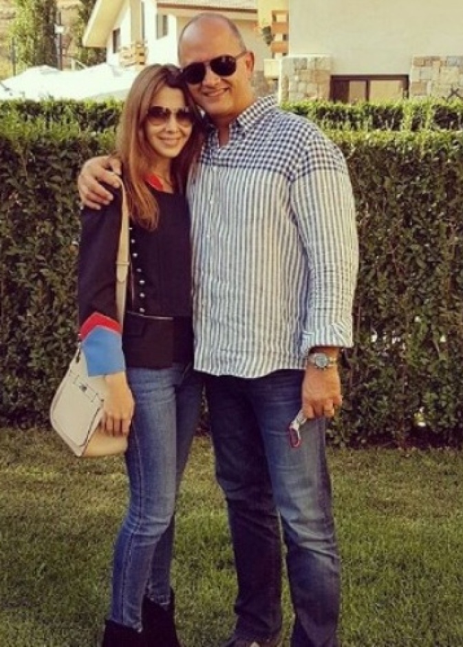 نانسي عجرم وزوجها