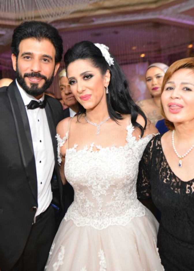 صورة من حفل الزفاف