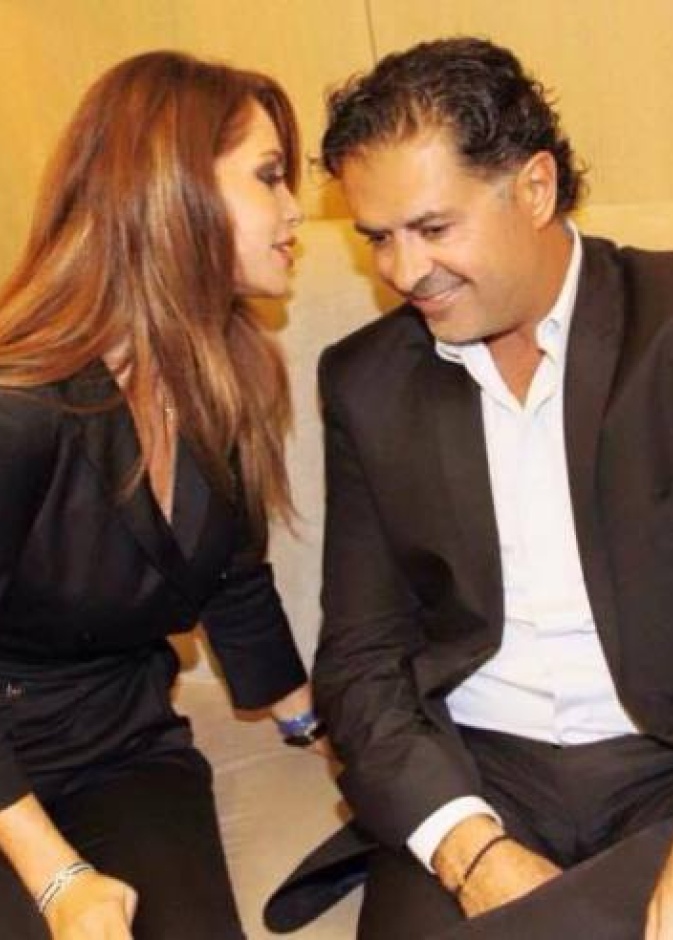 راغب علامة وزوجته جيهان